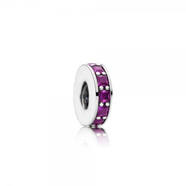 PANDORA - éternité, cristal violet royal - 791724NRP