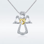 Collier Style PANDORA Ange gardien - SCN123