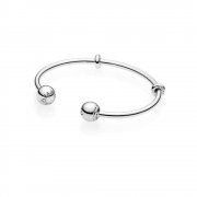 Bracelet Pandora 596477 - Bracelet Jonc Ouvert Moments