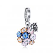 Charm Pendant Style PANDORA Jardin coloré - SCC1702