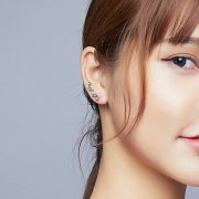 Clous d'Oreilles Style PANDORA étoiles et lune - SCE926