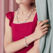 Bracelet en perles arc-en-ciel de style Pandora - BSB074