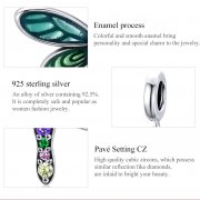 Charm Pendant Style PANDORA Libellule brillante - SCC1706