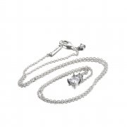 Collier Pendentif Rond & Carré PANDORA Sparkling - 390048C01