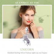 Charm Pendant Style PANDORA Licorne - SCC996