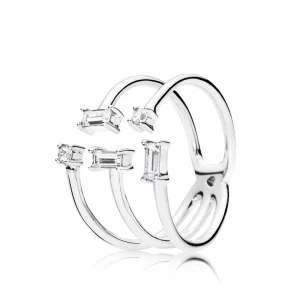 (image pour) Bague en Argent Éclats Scintillants PANDORA France - 197527CZ