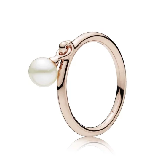 (image pour) Bague Perle Contemporaine PANDORA Rose™ - 187525P
