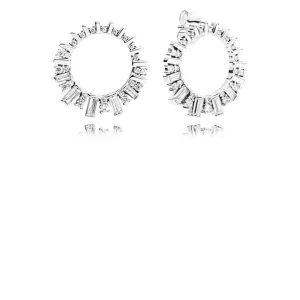 (image pour) Boucles d'oreilles Beauté Glaciale en Argent PANDORA France - 297545CZ