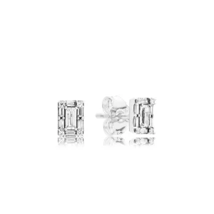 (image pour) Boucles d'oreilles Glace Lumineuse en Argent 297567CZ PANDORA France