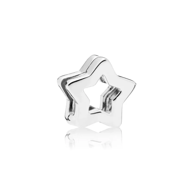 (image pour) Charm clip Étoile Épurée en Argent PANDORA France - 797544
