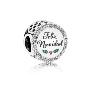 (image pour) Charm Feliz Navidad en Argent PANDORA France - ENG792016CZ_22