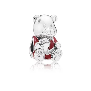 (image pour) Charm Ours de Noël en Argent PANDORA France - 797564ENMX