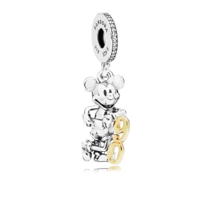 (image pour) Charm pendant Disney, édition limitée du 90e anniversaire de Mickey PANDORA France