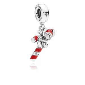 (image pour) Charm pendentif Disney, Sucre d’Orge de Mickey Père Noël PANDORA France - 797500EN09
