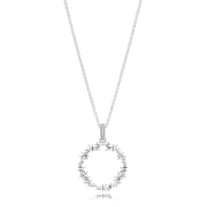 (image pour) Collier Éclats Scintillants en Argent PANDORA France - 397546CZ-45