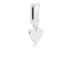 (image pour) Cœur en Apesanteur, charm clip PANDORA France - 797643