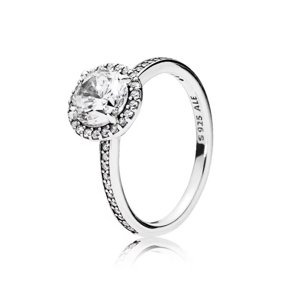 (image pour) Bague Pandora 196250CZ - Bague Élégance Classique Femme 