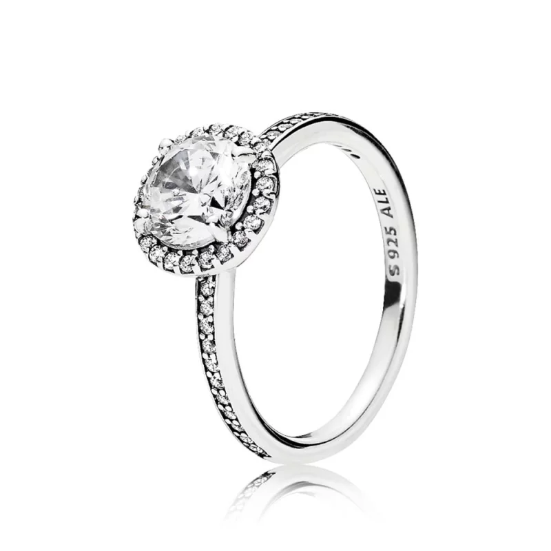 (image pour) Bague Pandora 196250CZ - Bague Élégance Classique Femme 