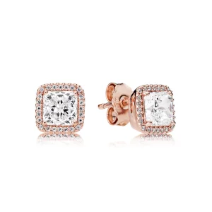 Boucles d'oreilles Pandora 280591CZ -Boucles d'oreilles Or Rose Etincelantes Femme (image pour) Boucles d'oreilles Pandora 280591CZ -Boucles d'oreilles Or Rose Etincelantes Femme