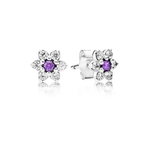 (image pour) Boucles d'oreilles Pandora 290690ACZ -Boucles d'oreilles Myosotis Femme 