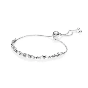 (image pour) Bracelet Coulissant Beauté Glaciale en argent PANDORA France - 597558CZ