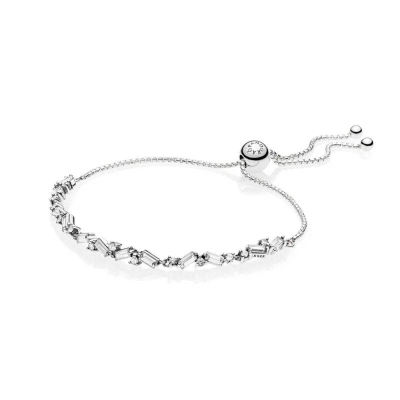 (image pour) Bracelet Coulissant Beauté Glaciale en argent PANDORA France - 597558CZ