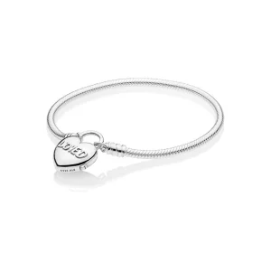 Bracelet Moments Cadenas Aimée en Argent PANDORA France - 597806 (image pour) Bracelet Moments Cadenas Aimée en Argent PANDORA France - 597806