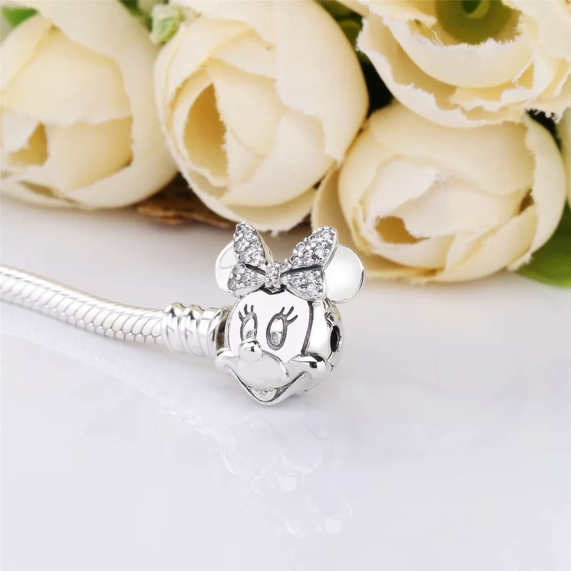 (image pour) Bracelet Portrait de Minnie PANDORA France - 597770CZ - Afficher 2