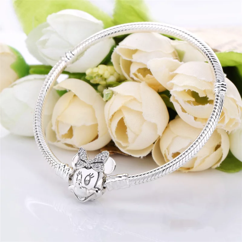 (image pour) Bracelet Portrait de Minnie PANDORA France - 597770CZ - Afficher 4