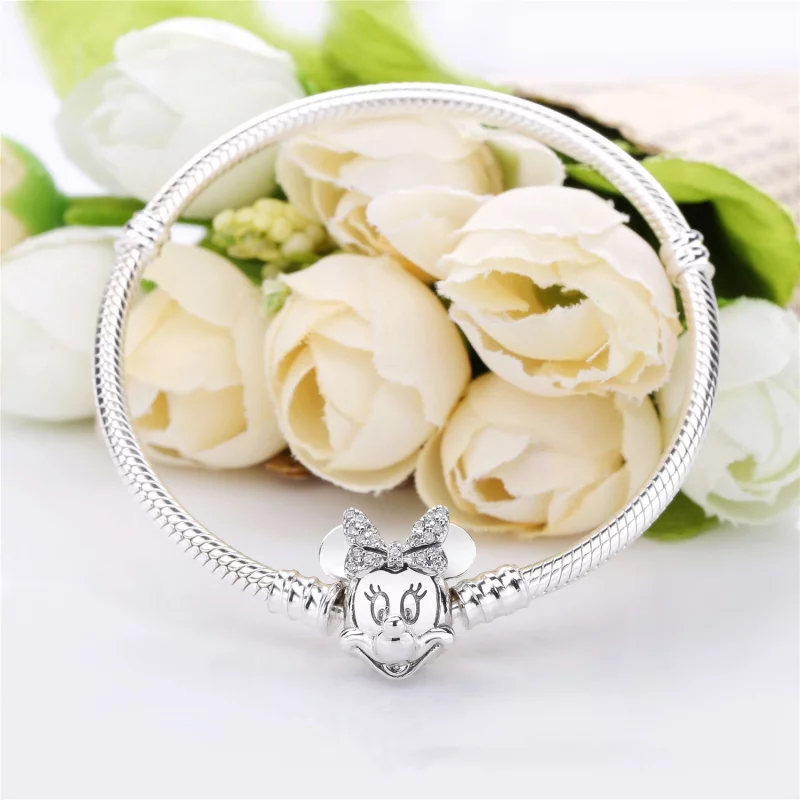 (image pour) Bracelet Portrait de Minnie PANDORA France - 597770CZ - Afficher 5