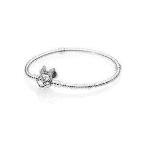 Bracelet Portrait de Minnie PANDORA France - 597770CZ (image pour) Bracelet Portrait de Minnie PANDORA France - 597770CZ