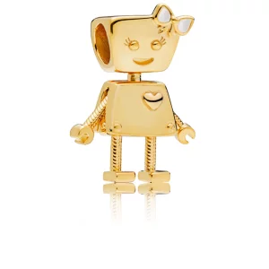 (image pour) Charm Bella Bot en PANDORA Shine™ - 767141EN23