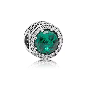 (image pour) Charm Cœurs Lumineux Verts PANDORA France - 791725NSG