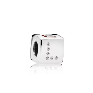 (image pour) Charm Dé de lAmour en Argent PANDORA France - 797811CZR