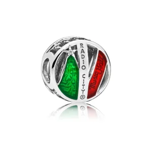 (image pour) Charm Édition limitée 2018 Radio City Music Hall en Argent PANDORA France