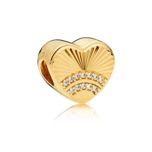 (image pour) Charm Fan d'amour en PANDORA Shine™ - 767288CZ