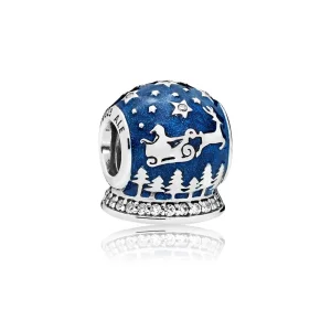 (image pour) Charm Nuit de Noël en Argent PANDORA France - 796386EN63