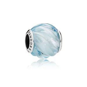 Charm Ondulations Bleues PANDORA France - 797098NAB (image pour) Charm Ondulations Bleues PANDORA France - 797098NAB