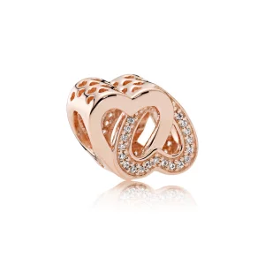 (image pour) Charm Pandora 781880CZ - Charm Entrelacs D'Amour 