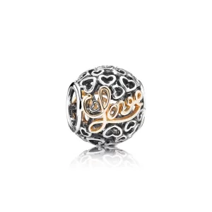 (image pour) Charm Pandora Moments de vie 791425 - Charm Amour Argent Femme 