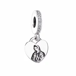 (image pour) Charm pendant fille en Argent PANDORA France - PJ00533-1