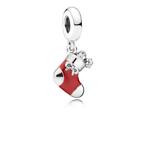 (image pour) Charm Pendentif Chausson de Noël PANDORA France - 796387EN39
