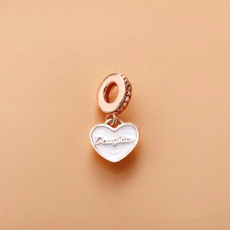 (image pour) Charm pendentif Cœurs Mère et Fille PANDORA France - 782072EN23 - Afficher 3