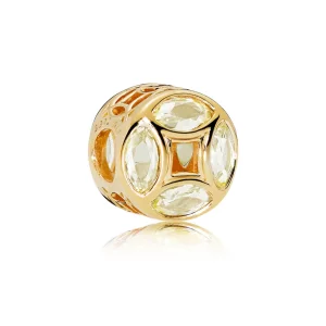 (image pour) Charm Pièce de bonne fortune en PANDORA Shine™ - 767821CSY