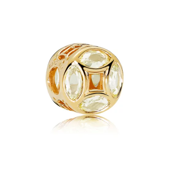 (image pour) Charm Pièce de bonne fortune en PANDORA Shine™ - 767821CSY
