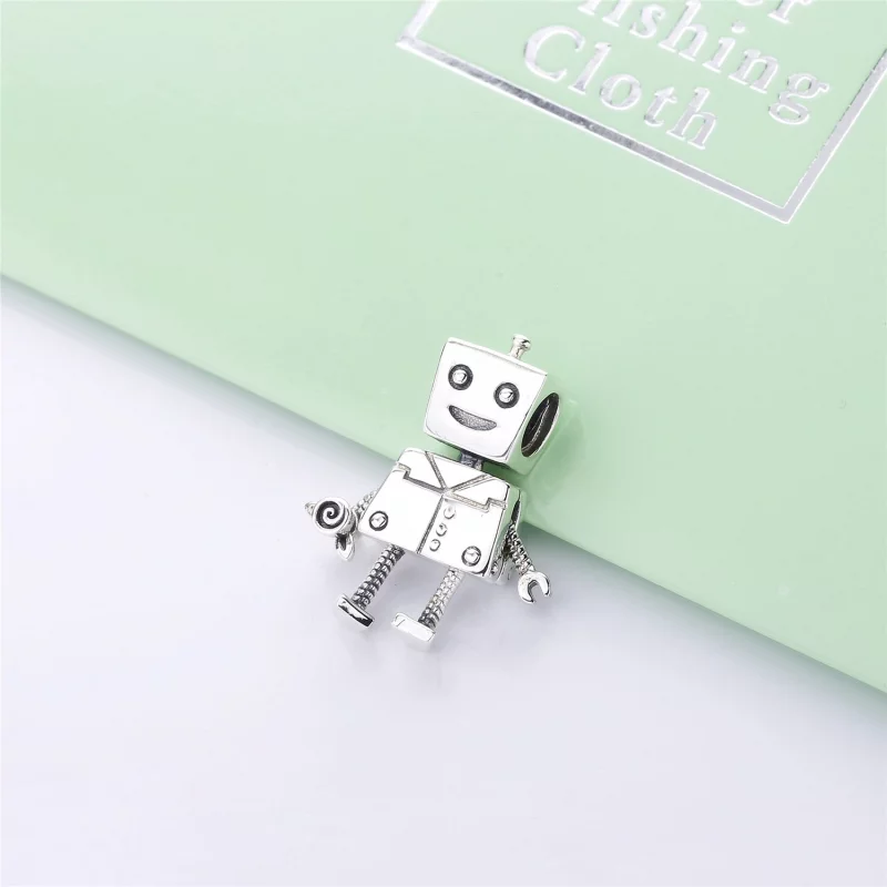 (image pour) Charm Rob Bot en Argent PANDORA France - 797819 - Afficher 3