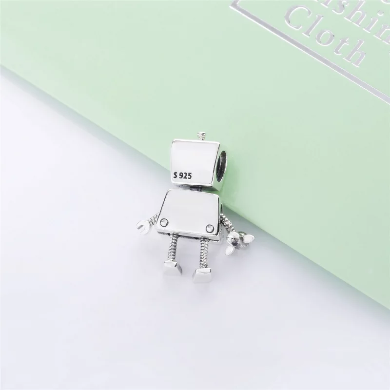 (image pour) Charm Rob Bot en Argent PANDORA France - 797819 - Afficher 4