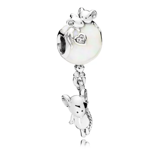(image pour) Charm Souris et Ballon PANDORA France - 797240EN23