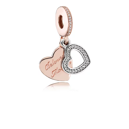 (image pour) Chère maman, Rose, cz incolore PANDORA France - 781883CZ
