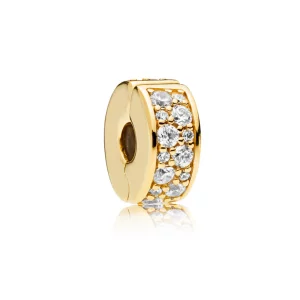 (image pour) Clip Élégance Brillante en PANDORA Shine™ - 767164CZ